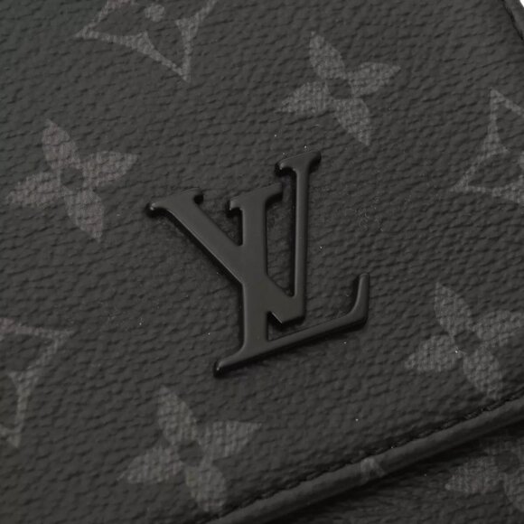 LOUIS VUITTON Monogram Eclipse District PM NV2 Black/Noir/Gray - Picture 12 of 14